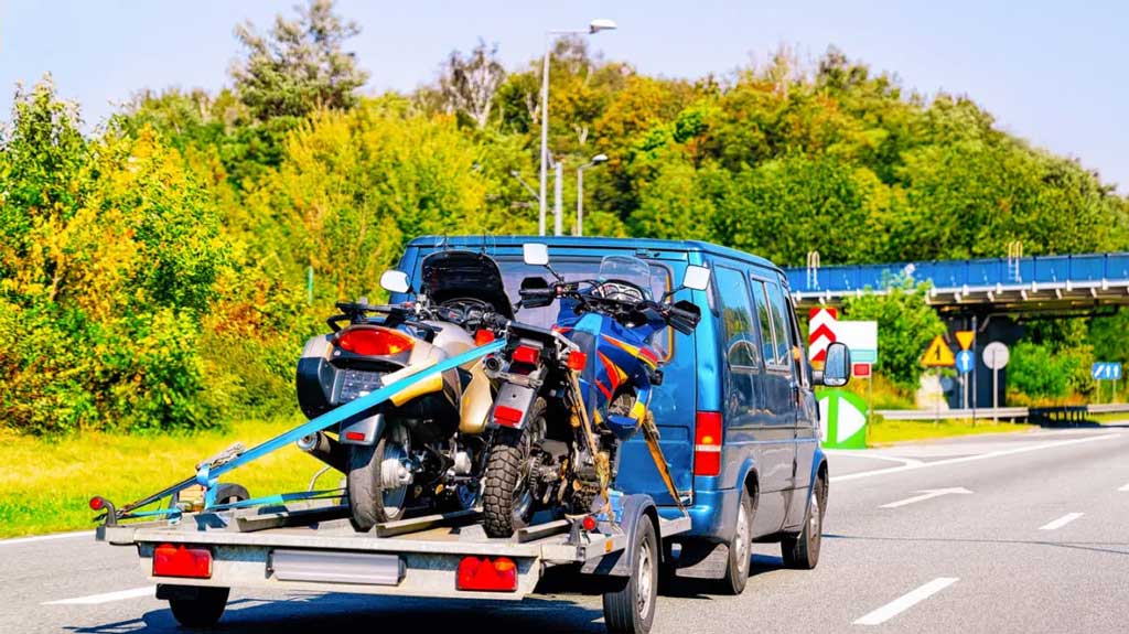 How to Move a Motorcycle Across the Country