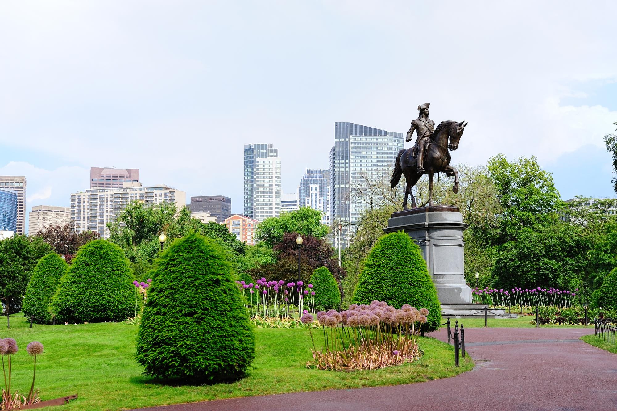 History buffs living in Boston can enjoy sites such as the Paul Revere statue