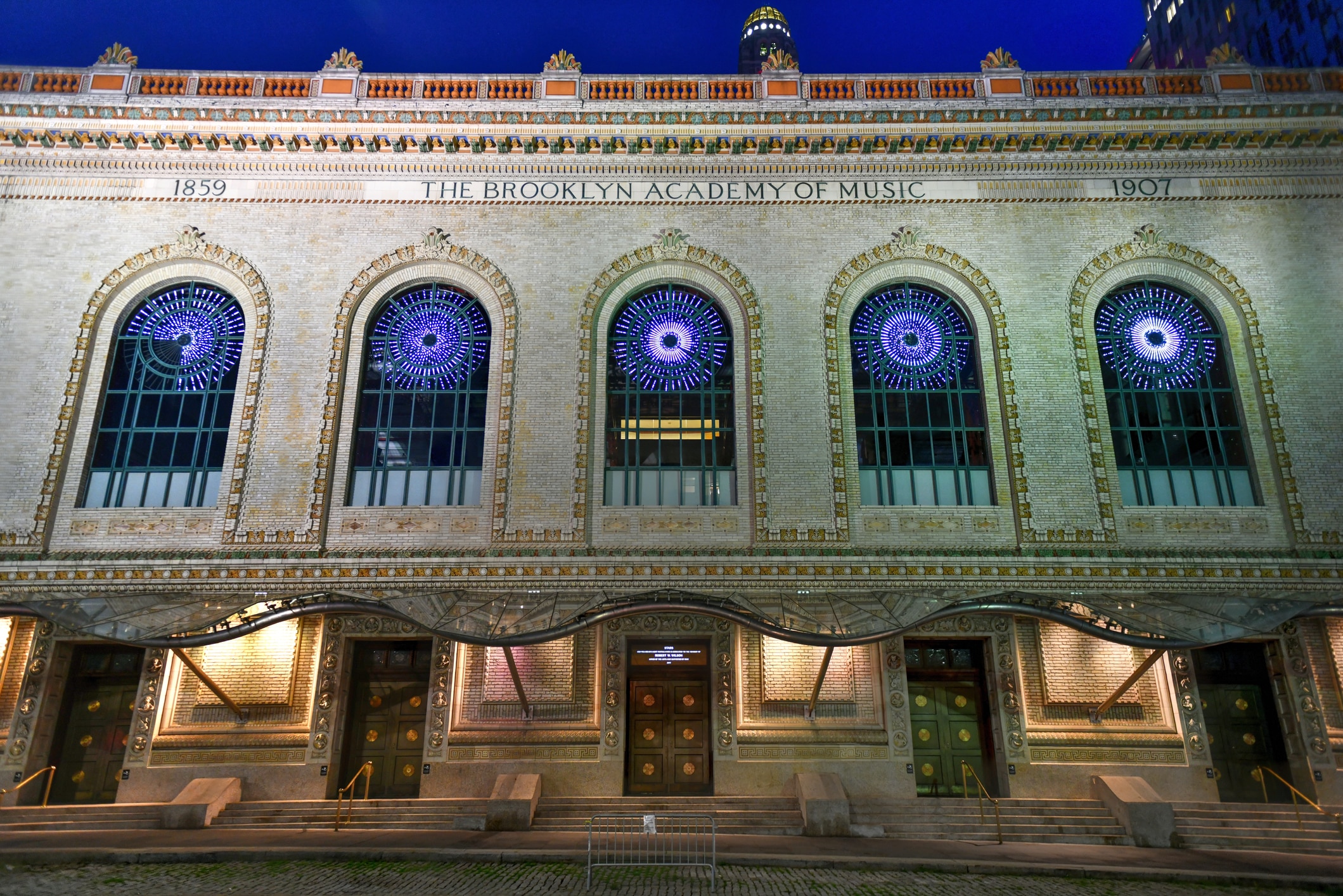 Facade of the Brooklyn Academy of Music, a cultural landmark for those moving to Brooklyn seeking arts and entertainment