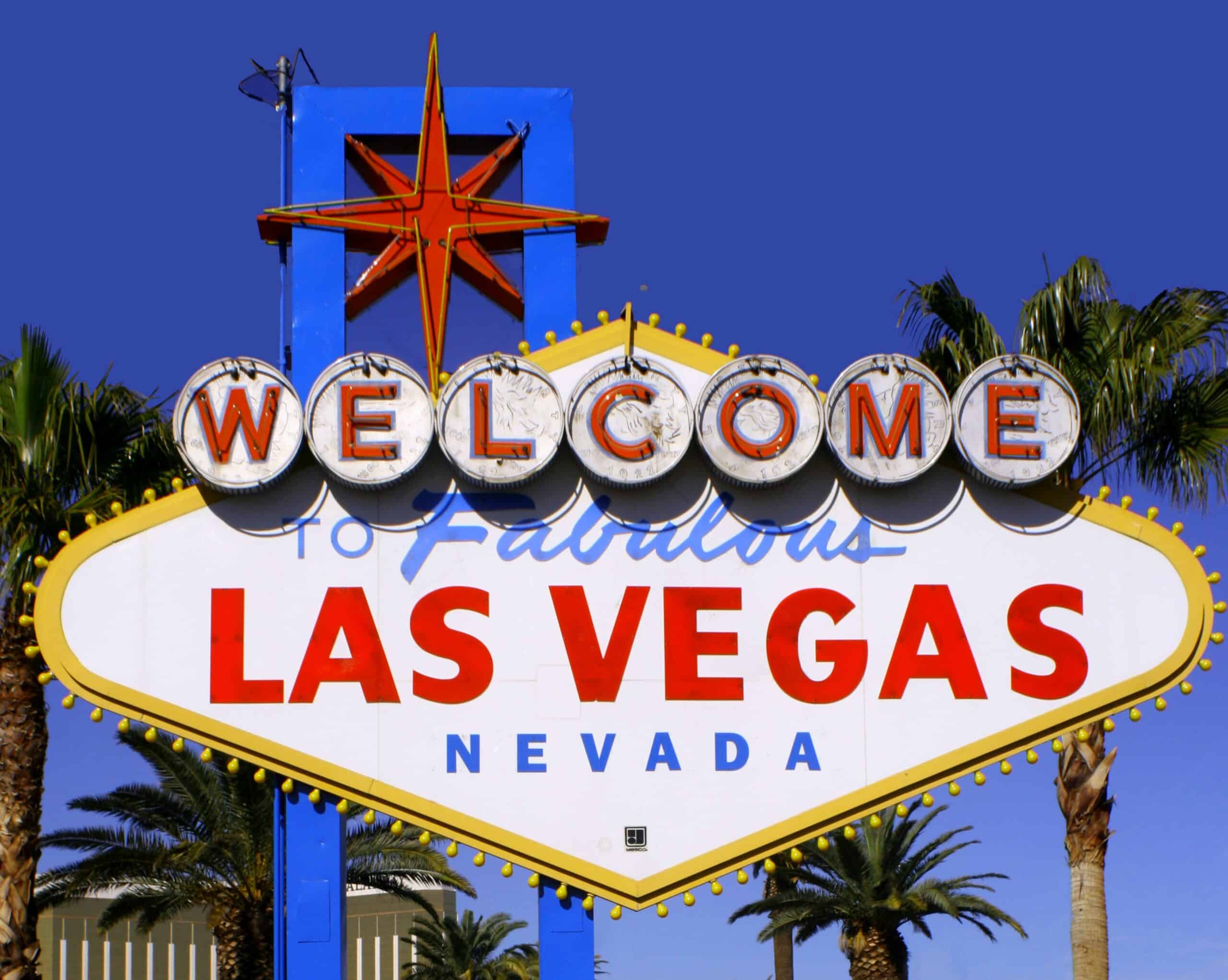 Iconic “Welcome to Fabulous Las Vegas” signage greeting those who are moving to Las Vegas