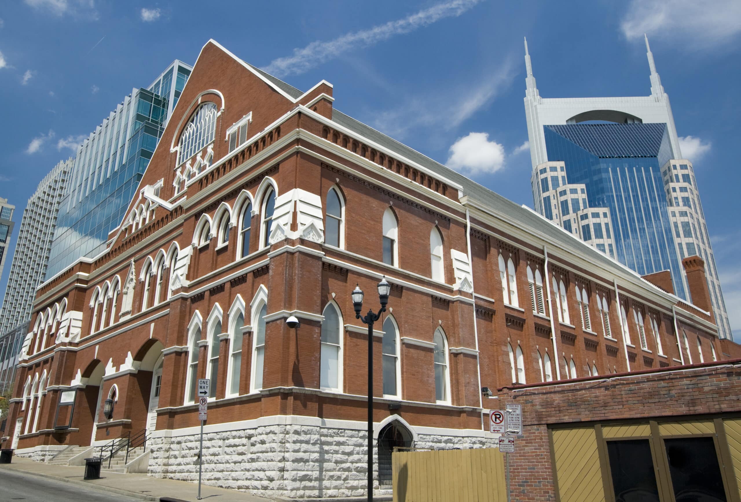 A Nashville church located near Downtown Nashville, a popular Nashville neighborhood for young professionals