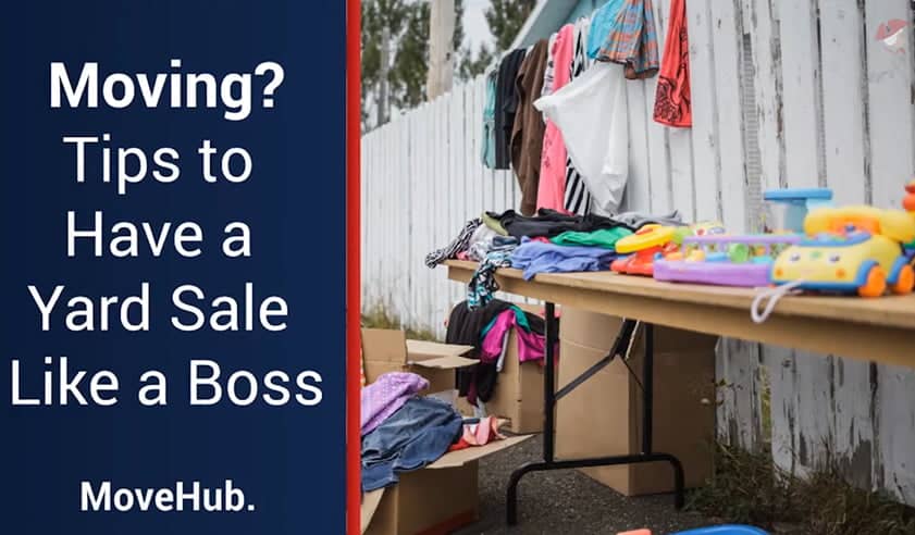 Moving? Yard Sale Like A Boss