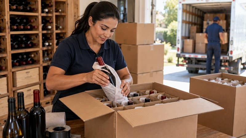 Packing and Transporting a Wine Collection for a Move